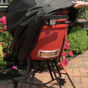 Kamado Grill Cover Universal Fit Big Green Egg, Primo, Akron + More 31" Diameter